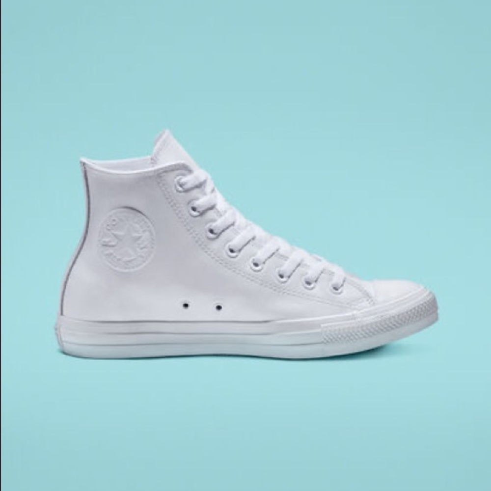 Albino White Converse Chuck Taylors 8 / 6